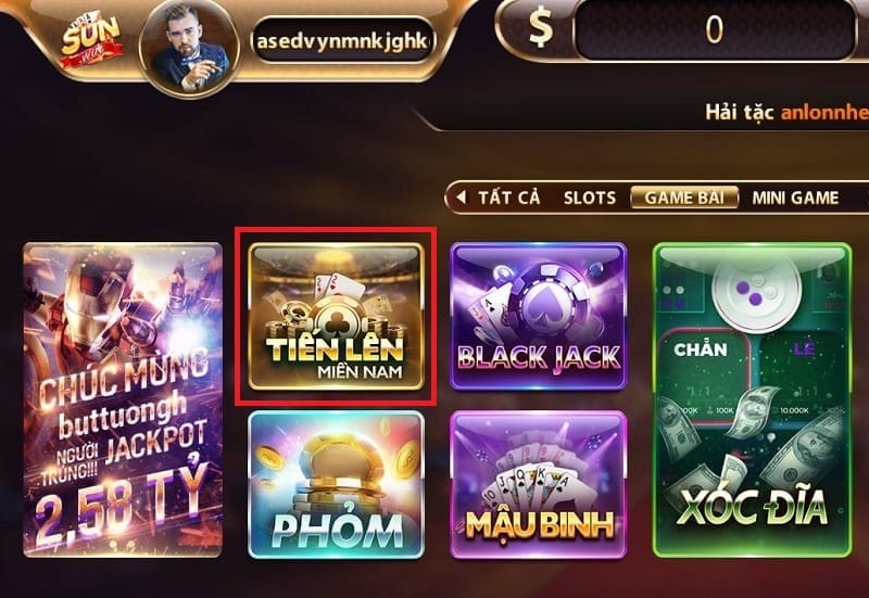 Chơi game bài tiến lên miền nam uy tín tại Hi88