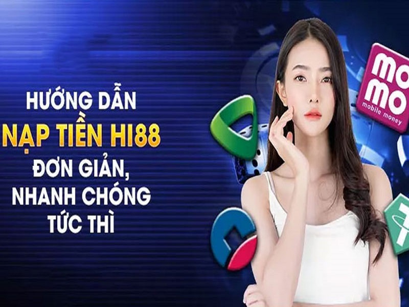 Đăng nhập Hi88 và nạp tiền để cá cược hấp dẫn