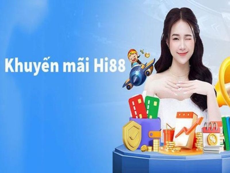 Khuyến mãi Hi88 đa dạng với giá trị cao