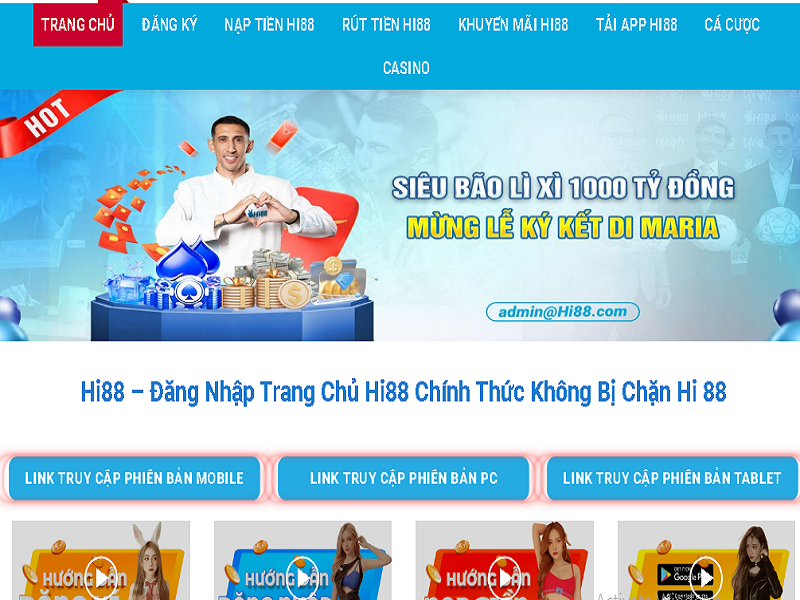 Nhà cái Hi88 phân tích kèo nhà cái ngoại hạng anh chính xác