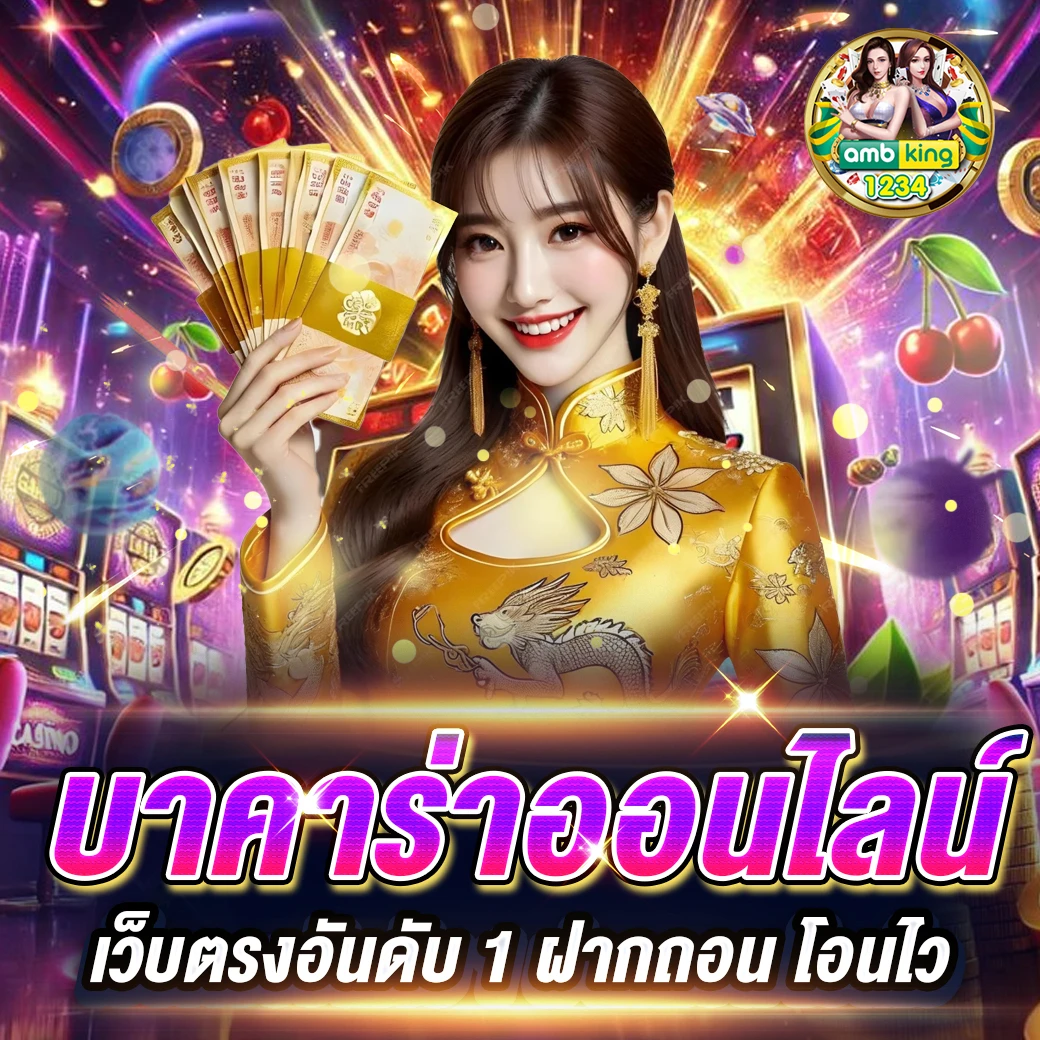 เว็บตรงฝากถอนไม่มีขั้นต่ํา 1 บาทก็ถอนได้ - แบนเนอร์โปรโมชั่น