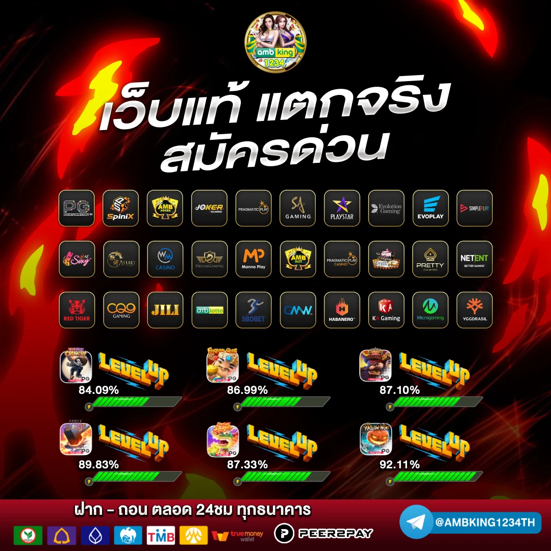 เว็บตรง สล็อต ฝากถอน ไม่มี ขั้นต่ำ 1 บาทก็ ถอนได้ - แบนเนอร์โปรโมชั่น